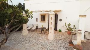 Patio nebo venkovní prostory v ubytování Masseria 77