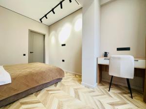 Postel nebo postele na pokoji v ubytování Comfort City Apartments