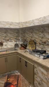 Η κουζίνα ή μικρή κουζίνα στο Charming Apartment with Balcony