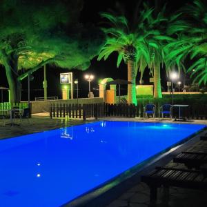 The swimming pool at or close to Nefeli Studios