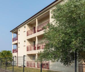 Budova, v ktorej sa apartmánový hotel nachádza