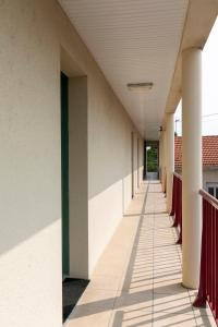 Balkón alebo terasa v ubytovaní Apparts Confort 87