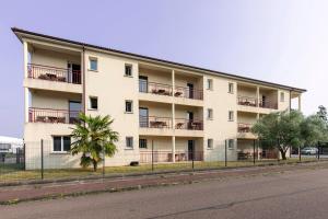 Budova, v ktorej sa apartmánový hotel nachádza
