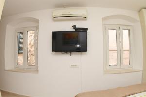 TV a/nebo společenská místnost v ubytování Apartment Ela