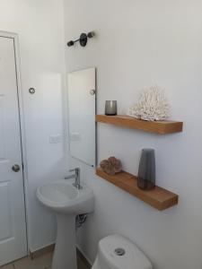 Koupelna v ubytování 2-bedroom apartment