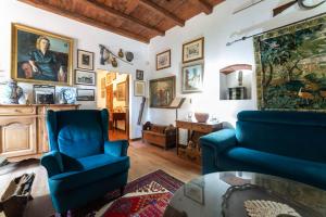Posezení v ubytování Casa Strada