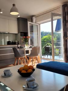 Kuchyňa alebo kuchynka v ubytovaní Apartament Juzo Villa Mountain View