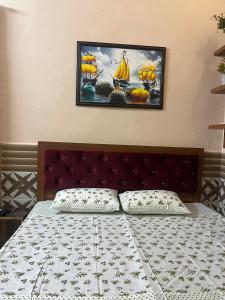 Postel nebo postele na pokoji v ubytování Sanskaar homestay