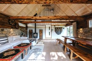 Posezení v ubytování Lõuka Farm House