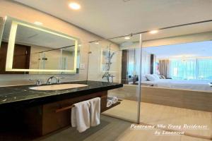 Panorama Nha Trang Residences by Luxanova客房内的一张或多张床位