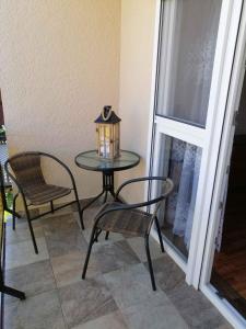 Balkón alebo terasa v ubytovaní Holiday home in Balatonföldvar 36529