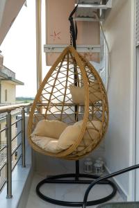Posedenie v ubytovaní Cozy Sea View Apartment in Paralia