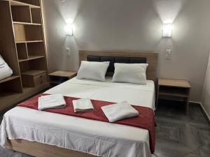 Postel nebo postele na pokoji v ubytování Appart - Hotel AS