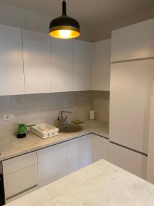 Køkken eller tekøkken på Oaza Bar