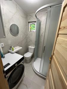 Kúpeľňa v ubytovaní Wellness House Prague Pohádkový Ráj
