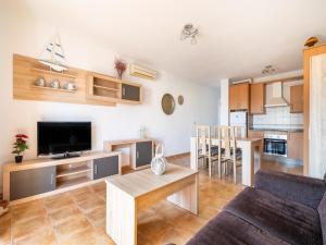 Kuchyňa alebo kuchynka v ubytovaní Belvilla by OYO Apartamento vista Mar