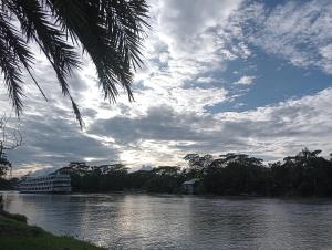 a view of a river under a cloudy sky at Fancy Zone in Dhaka