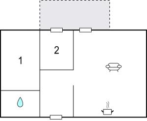 Grundriss der Unterkunft Eden