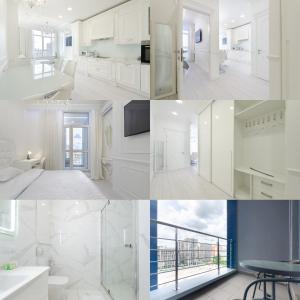 Kúpeľňa v ubytovaní Petrovdom Apartments 10-353 in RC Central Park, 7 John McCain Street + 27 fotografií