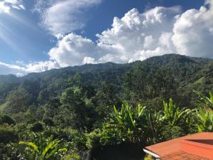 a view of the mountains from a house at Central, mejor clima, campestre en Calambeo, a 5 minutos de la vida cultural in Ibagué