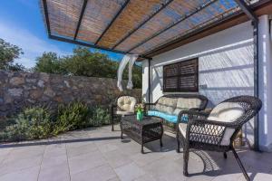 Balkón nebo terasa v ubytování Holiday home in Kornic - Insel Krk 39437