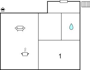 The floor plan of Ciliegio