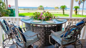 Ein Balkon oder eine Terrasse in der Unterkunft Family Tides