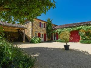Zahrada ubytování Domaine Saint Martin le Redon