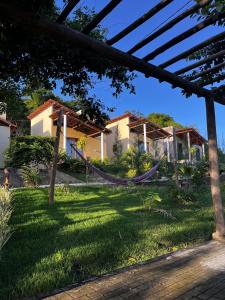 Zahrada ubytování Villas Cocos Chalé Triplo