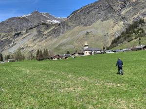 Naturlandschaft in der Nähe des Chalets