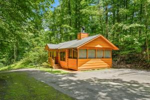 Bygningen som feriehuset ligger i