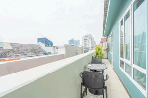Balkón nebo terasa v ubytování La Serena Hotel & Apartment