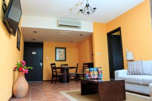 Posezení v ubytování Hotel Calli