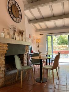 Posezení v ubytování La Bastide du Val