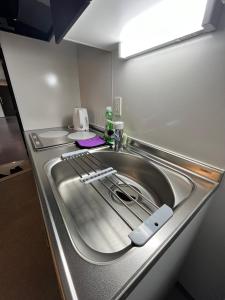Cucina o angolo cottura di 岛之内Leopard心斎橋602 步行5分钟心斋桥商业区