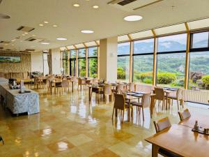 Restaurace v ubytování Nunohiki Onsen Komoro