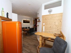 A seating area at Apartment building, Fügen
