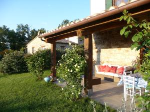 Zahrada ubytování Podere Sant'Angelo