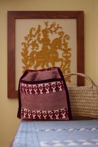 Letto o letti in una camera di Bed and breakfast Le Camelie