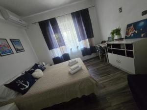 Postel nebo postele na pokoji v ubytování Lucky Rooms