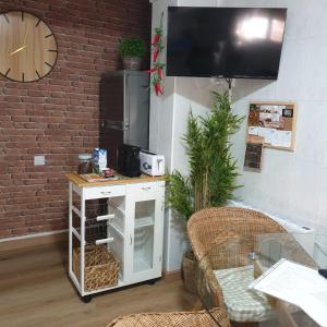TV a/nebo společenská místnost v ubytování Asturias , zona central Valle Nalon