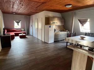 Kuchyňa alebo kuchynka v ubytovaní Apartment Siofok, Somogy 10
