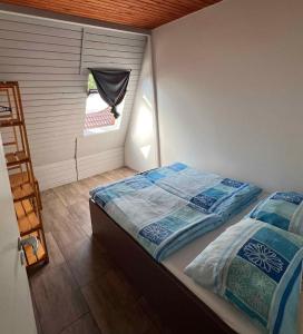 Posteľ alebo postele v izbe v ubytovaní Apartment Siofok, Somogy 10