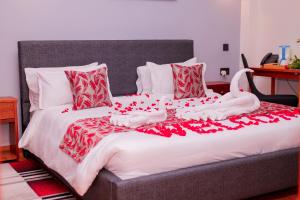 Katil atau katil-katil dalam bilik di The Dalton Grand Hotel