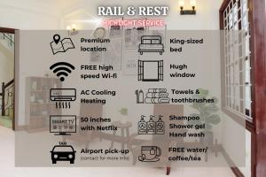 Gallery image of Rail & Rest Homestay - Railway View in Hanoi