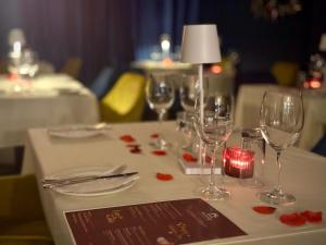 Nápoje v ubytování SkyLounge Suites