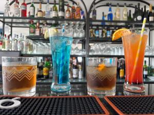 Nápoje v ubytování SkyLounge Suites