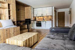 Kuchyň nebo kuchyňský kout v ubytování Steibis Nest für Paare + 7 fotografií