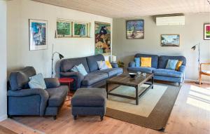 Χώρος καθιστικού στο Stunning Home In Gilleleje With Wifi