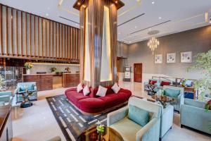 Setusvæði á Hawthorn Extended Stay by Wyndham Abu Dhabi City Center